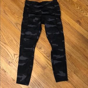 Army print Athleta leggings